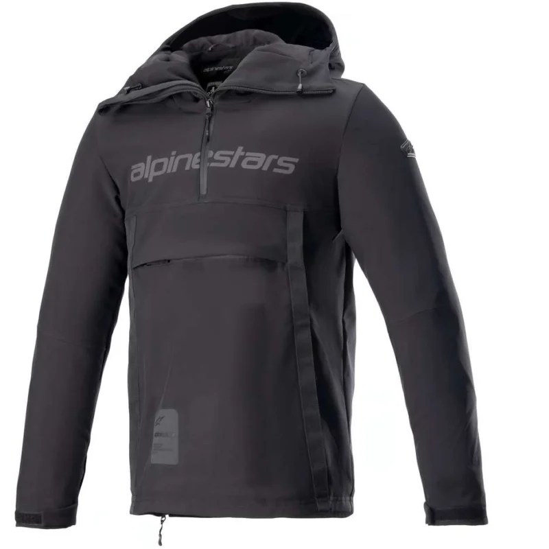 Prezzo Basso Alpinestars SHERPA HOODIE Reflex Casual Motorcycle Sweatshirt Black