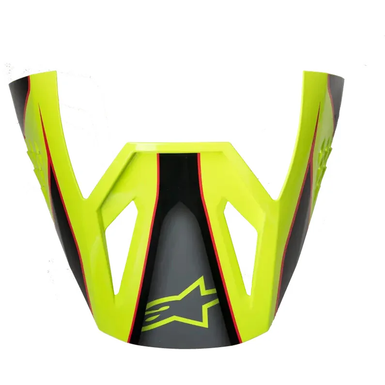 Alpinestars SM3 Fray Helmet Ece06 Red Yellow Fluorescent Black Gloss Sconto