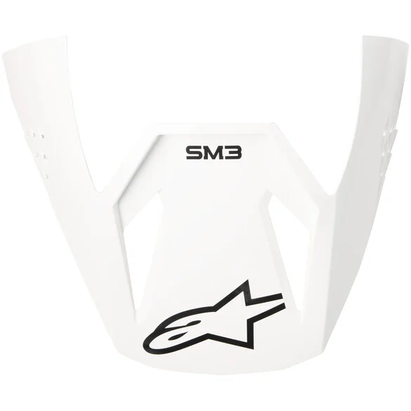 Alpinestars SM3 Solid Helmet Ece06 Gloss White Ultime Pezzi
