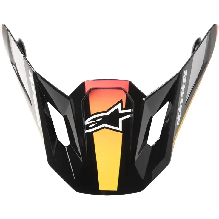 Direttamente Dal Produttore Alpinestars SM7 Rise Helmet ECE06 Gloss Black Yellow Pink