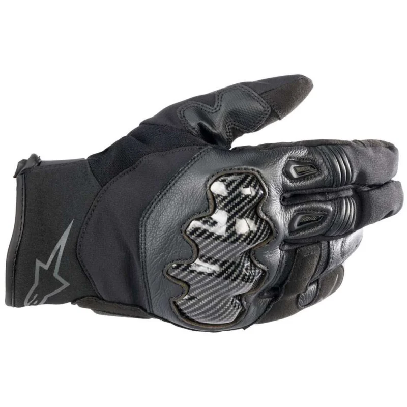 Alpinestars SMX-1 DRYSTAR Motorcycle Gloves Black Black Solo Oggi