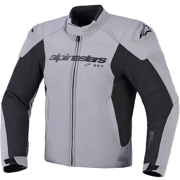 Più Venduto Alpinestars SMX WATERPROOF Softshell Motorcycle Jacket, Dark Grey