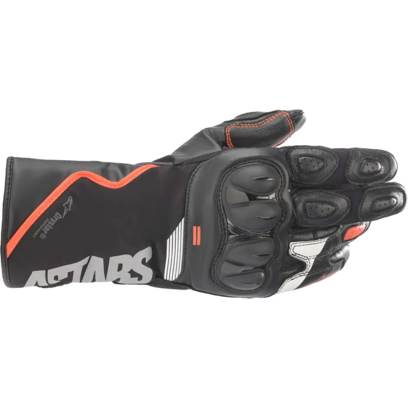 Prezzo Scontato Alpinestars SP-365 DRYSTAR Waterproof Motorcycle Gloves Black Red Fluo White