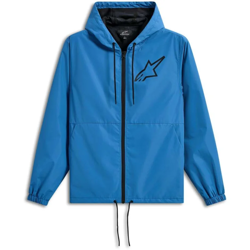 Offerta Speciale Alpinestars SPEEDER CHROMIUM WINDBREAKER Jacket Blue/Black