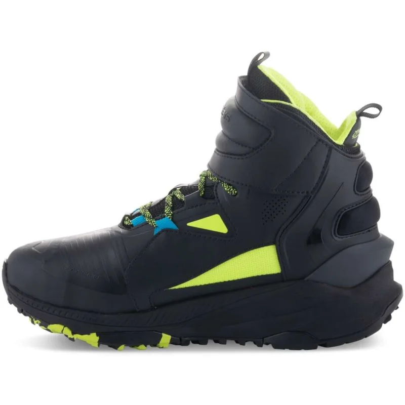 Solo Oggi Alpinestars SPEEDSTREET Motorcycle Shoes Black Lime Ocean Blue