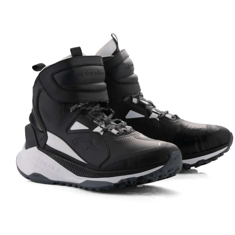 Alpinestars SPEEDSTREET Motorcycle Shoes Black White Economico