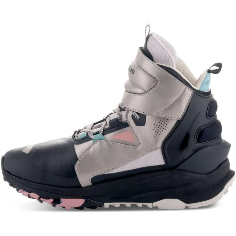 Alpinestars SPEEDSTREET Motorcycle Shoes Coral Black Aqua Prezzo Di Fabbrica
