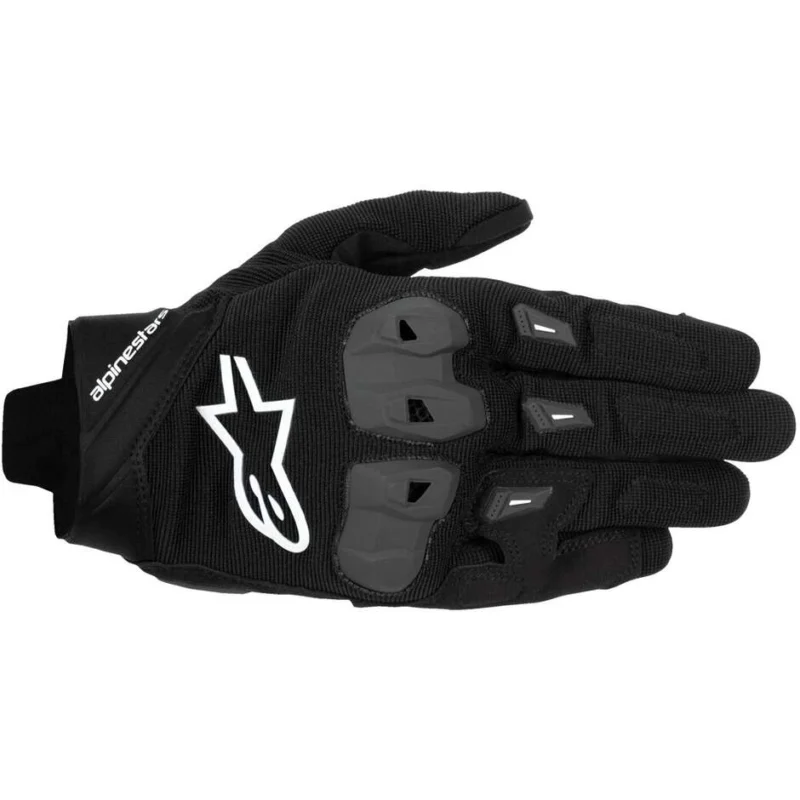 Affare Alpinestars SP X 1 Leather Motorcycle Gloves Black White