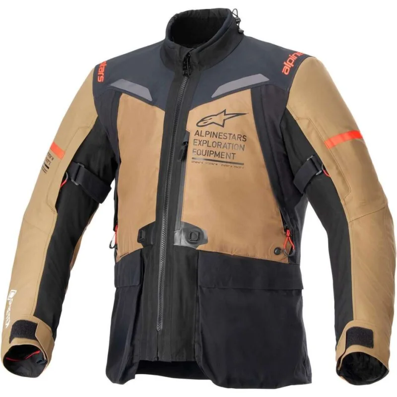 Prezzo Conveniente Alpinestars ST-7 2L GORE-TEX Motorcycle Jacket Brown Black