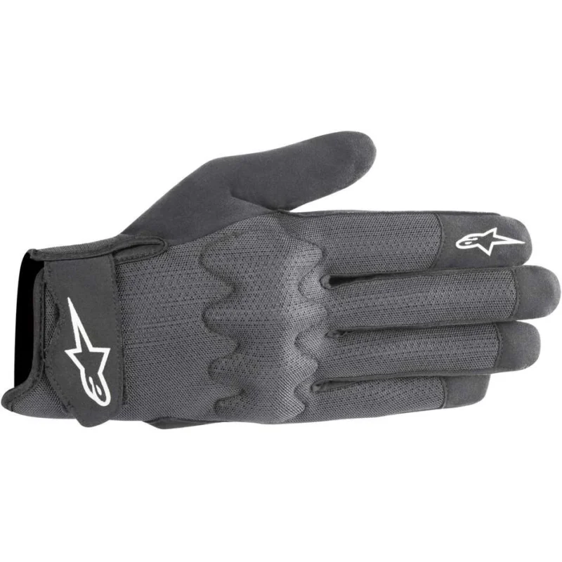 Ultima Occasione Alpinestars STATED AIR Motorcycle Gloves Silver Black