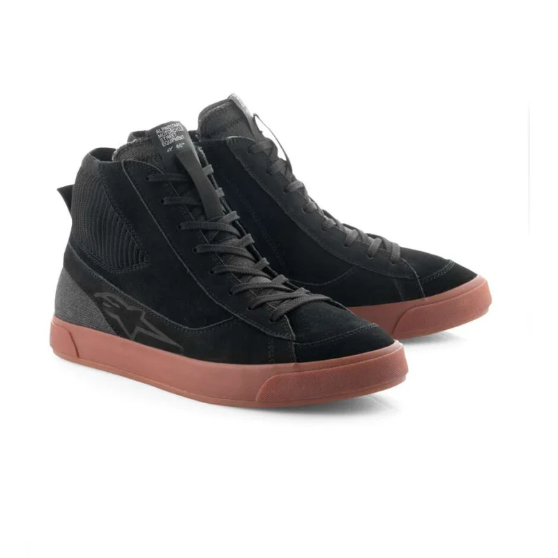 Professionale Alpinestars STATED Motorcycle Shoes Black GunMetal