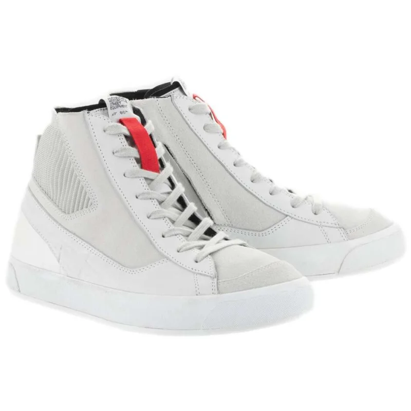Di Tendenza Alpinestars STATED Motorcycle Shoes White Cool Grey