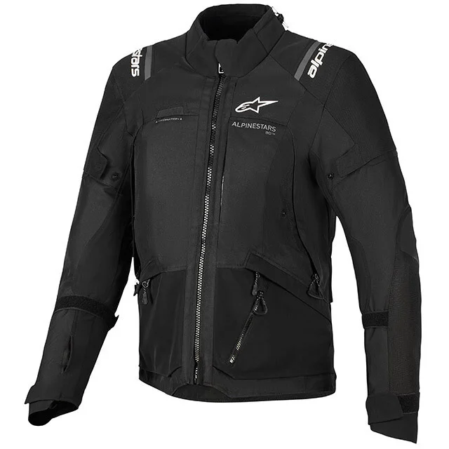 Alpinestars Stella Andes V4 Drystar Women's Motorcycle Jacket Black Esclusivo