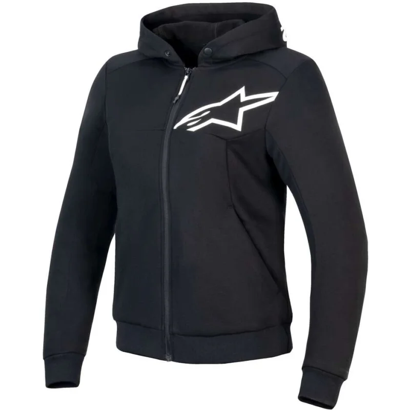 Subito Disponibile Alpinestars STELLA CHROME V2 SPORT Women's Sweatshirts Black White