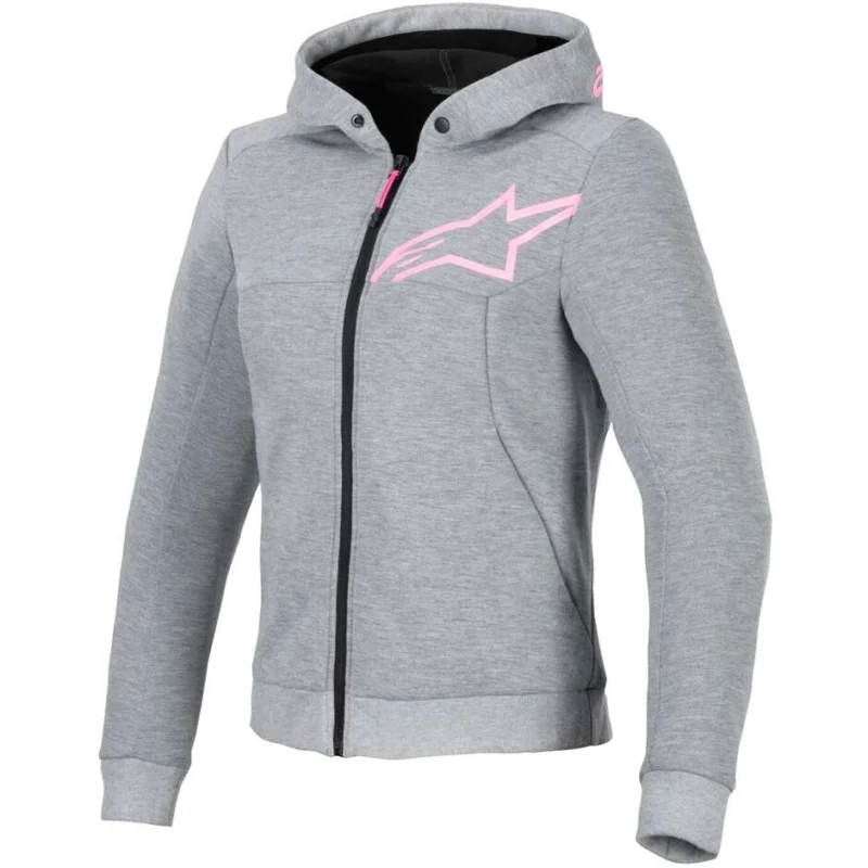 Alpinestars STELLA CHROME V2 SPORT Women's Sweatshirts Grey Pink Fluorescent Compra Online