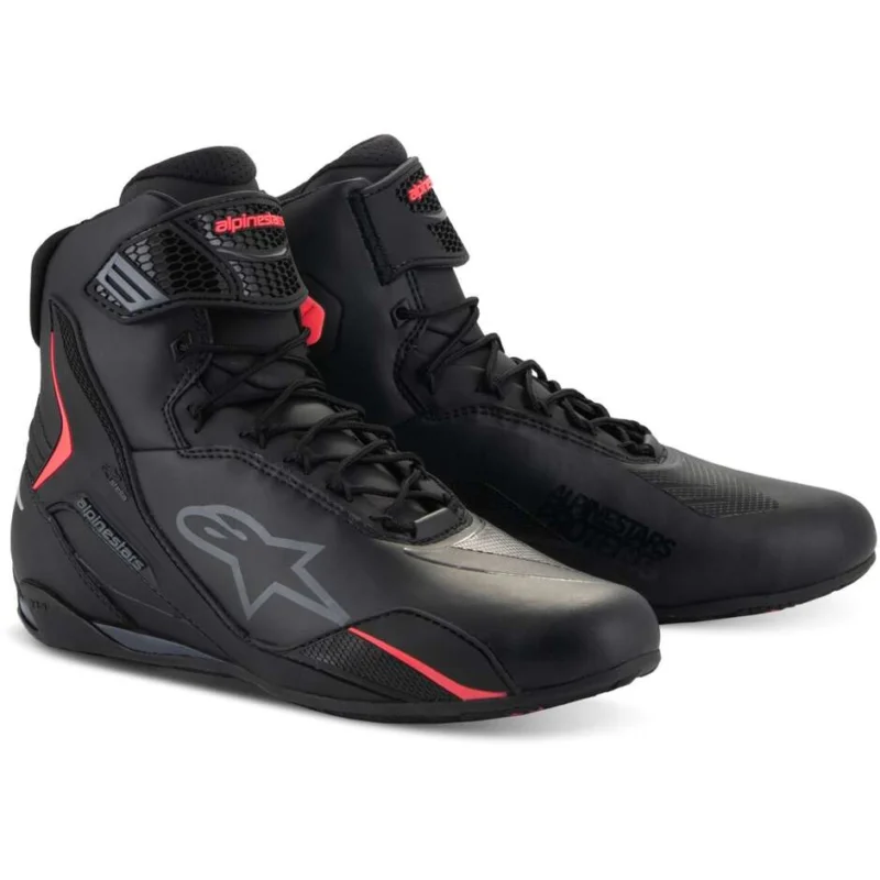 Novità Alpinestars STELLA FASTER-4 Women's Motorcycle Shoes Black Diva Pink