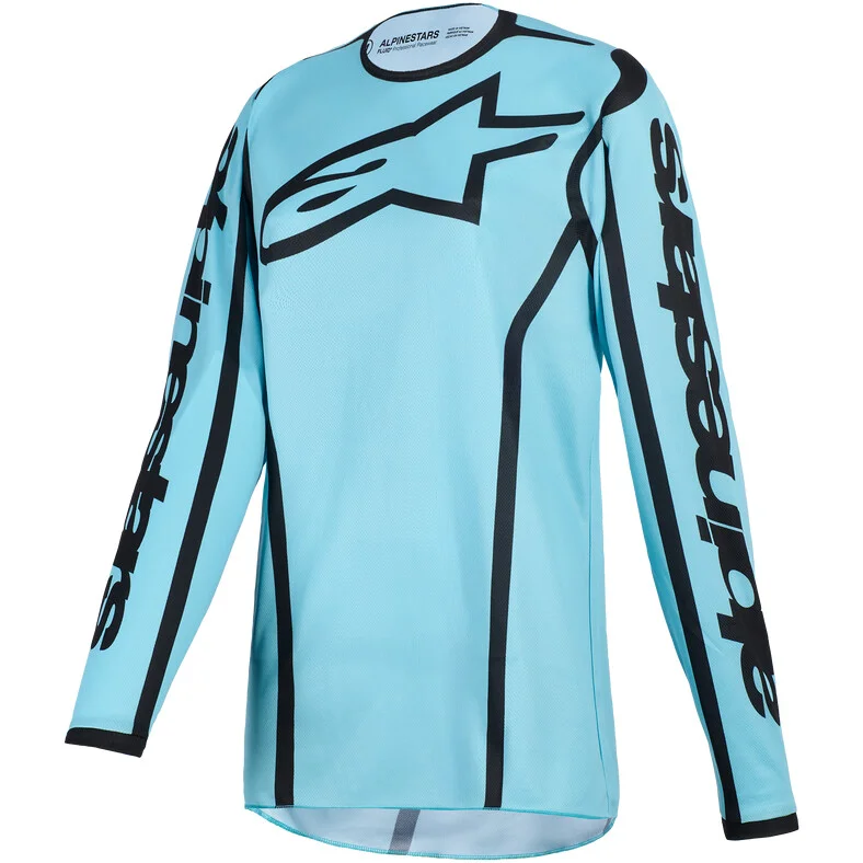 Economico Alpinestars STELLA FLUID APEX Women's Cross Enduro Jersey, Black, Tropical