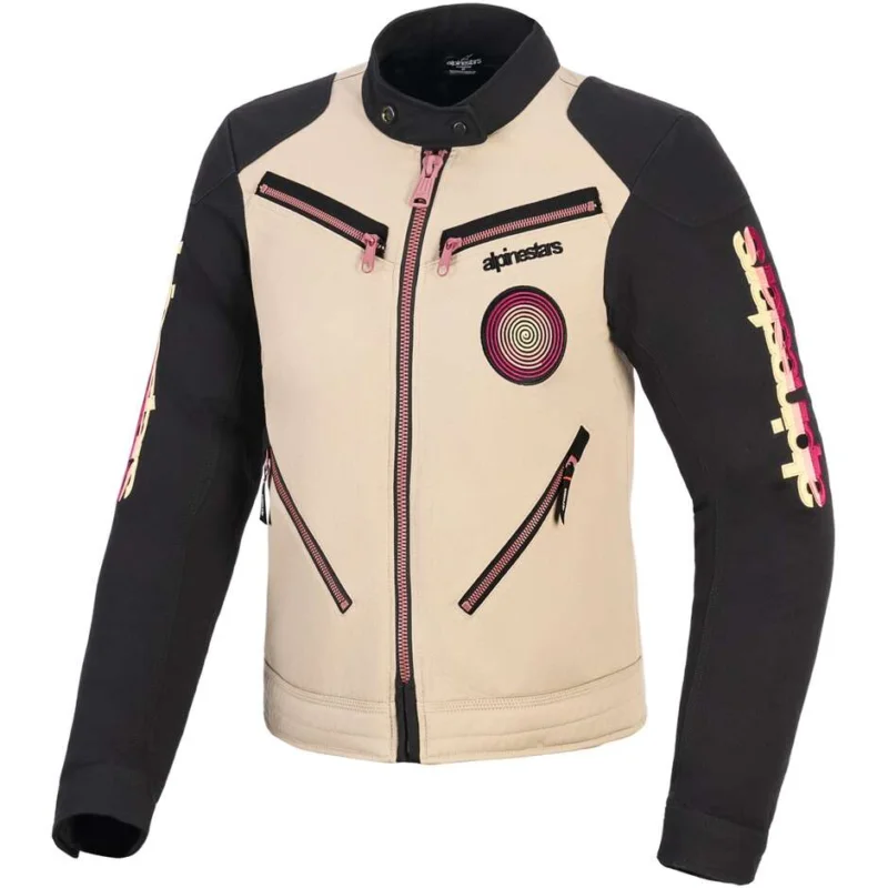 Offerta Speciale Alpinestars STELLA GRACE Women's Motorcycle Jacket, Black Aluminum