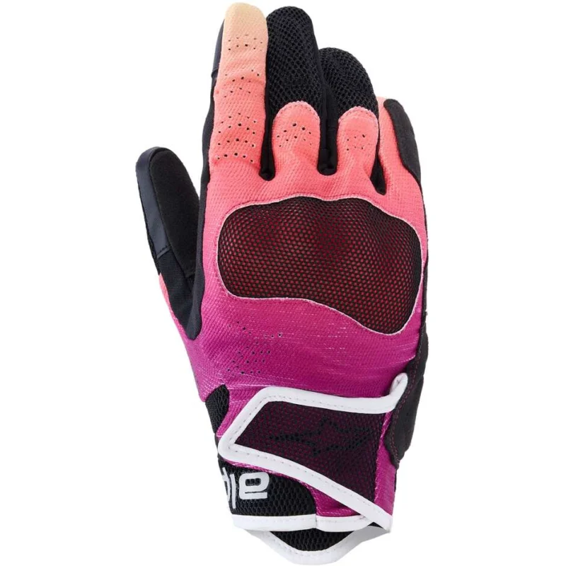 Alpinestars STELLA MOGRESS AIRFLOW Women's Motorcycle Gloves, Black, Faded Coral Offerta Limitata