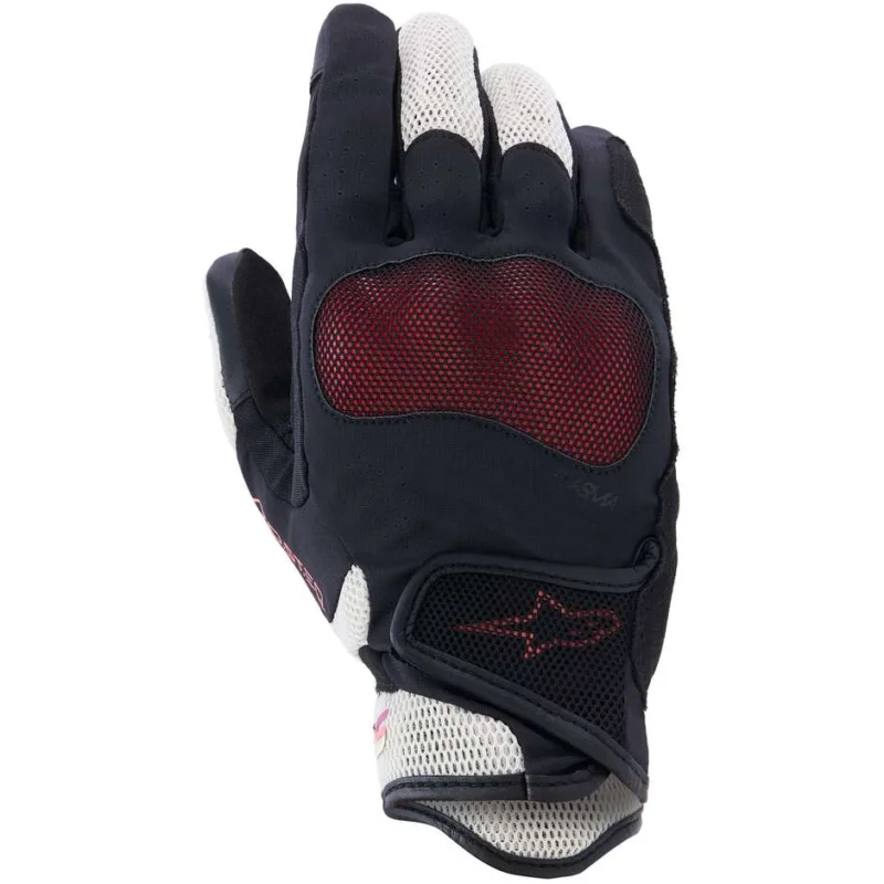 Alpinestars STELLA MOGRESS AIRFLOW Women's Motorcycle Gloves Coral Black Ecru Fade Promozione
