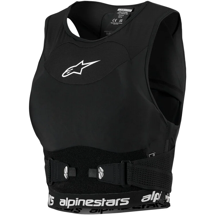 Occasione Imperdibile Alpinestars STELLA PLASMA Women's Cross Enduro Chest Protector Black White