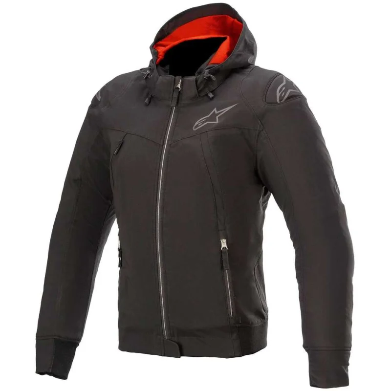 Economico Alpinestars STELLA SEKTOR V2 TECH HOODIE Black Casual Women's Motorcycle Jacket