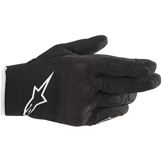 Alpinestars Stella S MAX Drystar Women's Motorcycle Gloves Black White Subito Disponibile