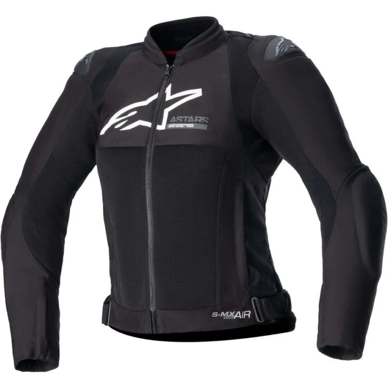 Alpinestars STELLA SMX AIR Women's Perforated Motorcycle Jacket Black Prezzo Basso