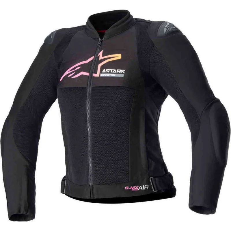 Alpinestars STELLA SMX AIR Women's Perforated Motorcycle Jacket Pink Yellow Black Bestseller