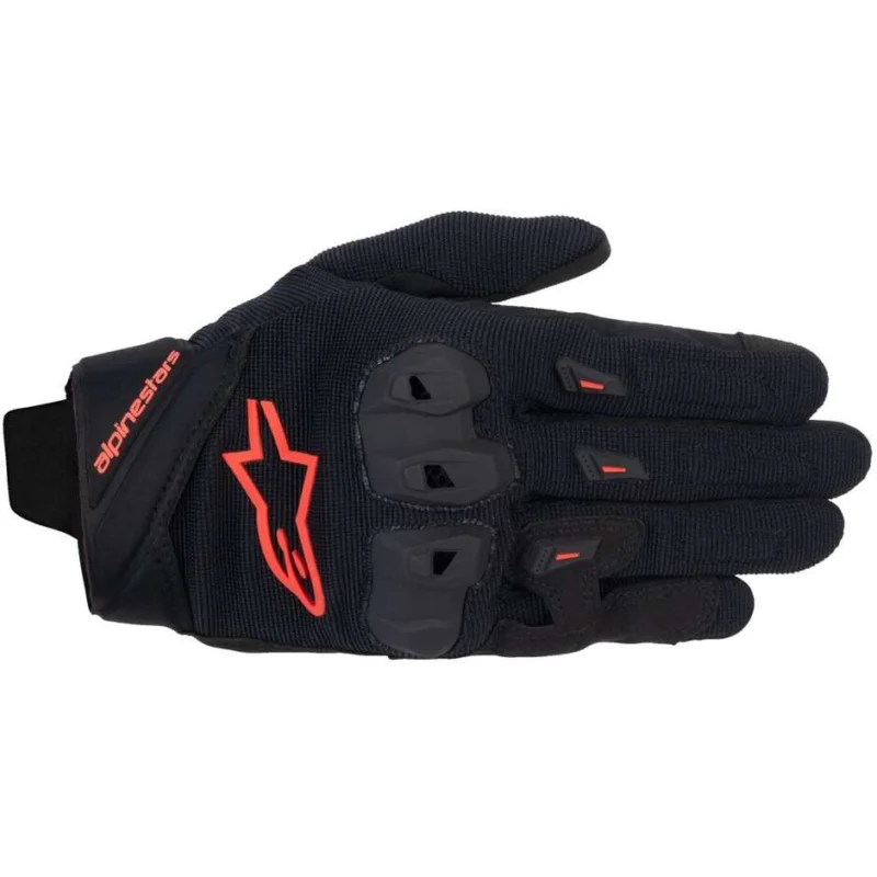 Sconto Alpinestars STELLA SP X 1 Women's Leather Motorcycle Gloves Black Fluorescent Red