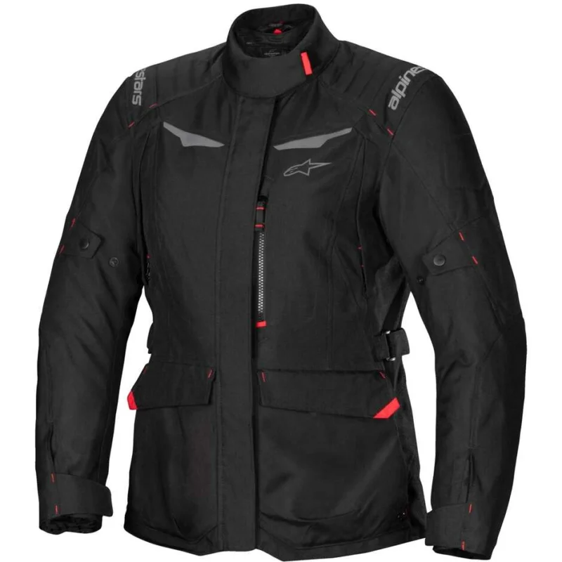 Alpinestars STELLA ST-1 WATERPROOF Women's Fabric Motorcycle Jacket Black Bestseller