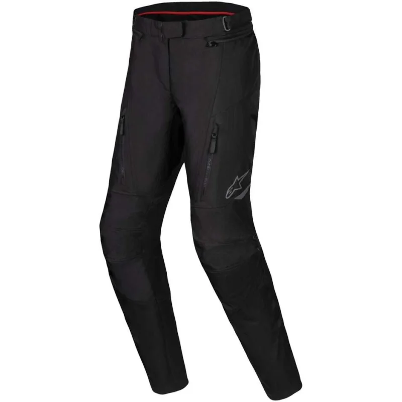 Alpinestars STELLA ST-1 WATERPROOF Women's Fabric Motorcycle Pants Black Prezzo Conveniente