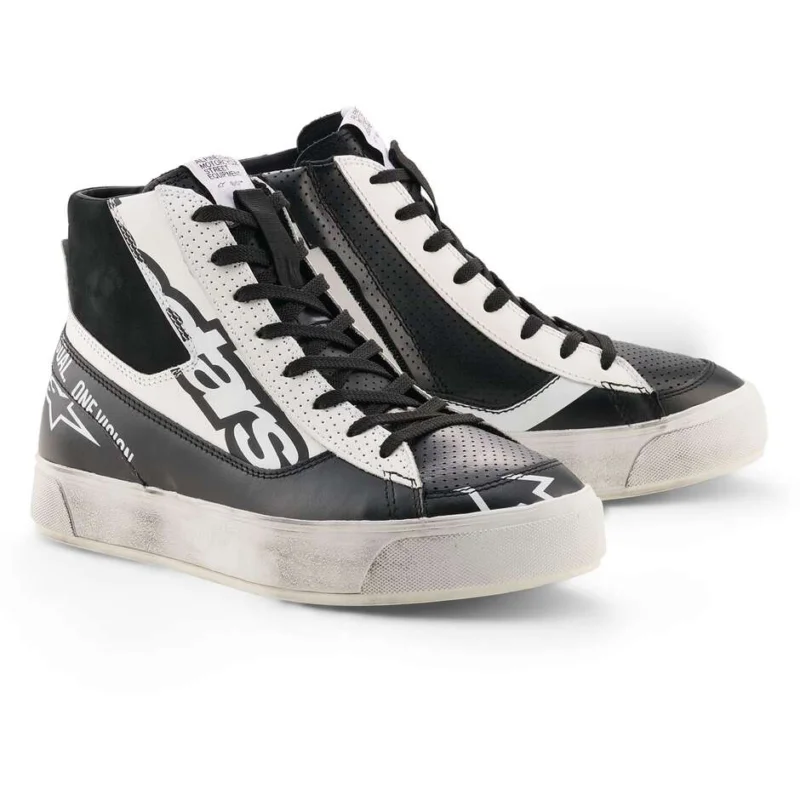 Alpinestars STELLA STATED FLAIR Women's Motorcycle Shoes Black White Spedizione Espresso