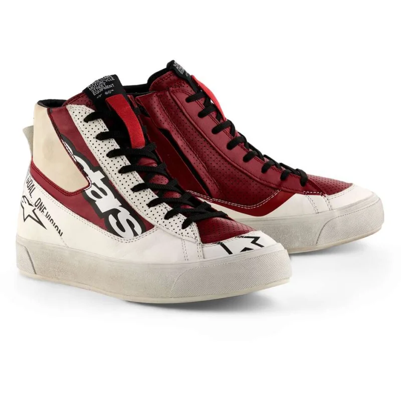 Prezzo Basso Alpinestars STELLA STATED FLAIR Women's Motorcycle Shoes White Rio Red