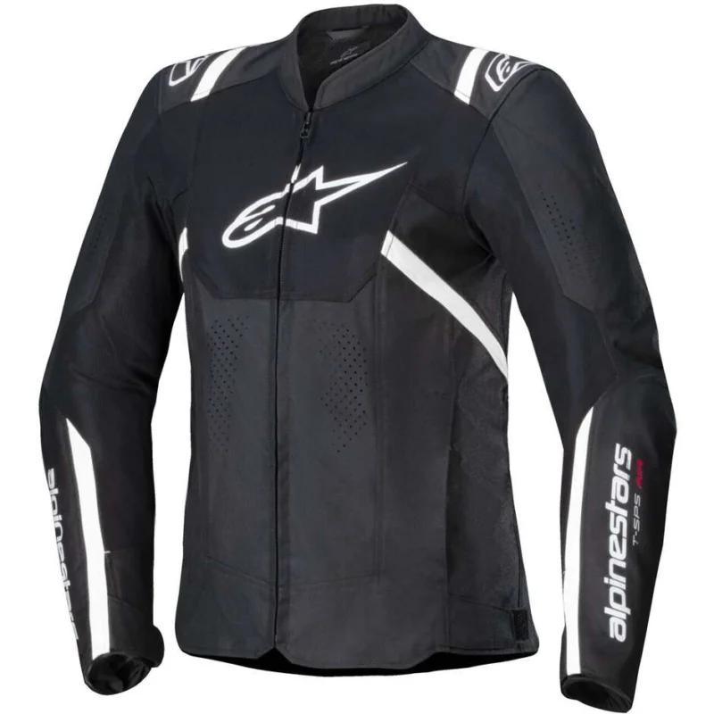 Popolare Alpinestars STELLA T-SPS AIR V2 Women's Summer Motorcycle Jacket Black White