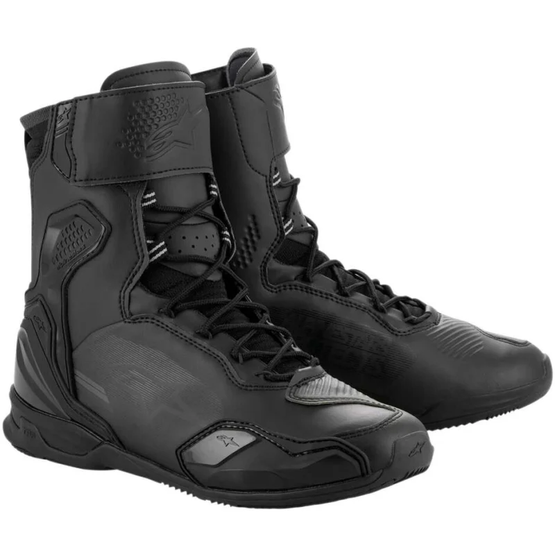 Compra Oggi Stesso Alpinestars SUPERFASTER Motorcycle Shoes Black Black