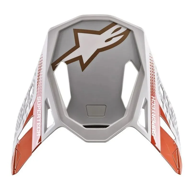 Promozione Alpinestars Supertech M8 Triple Helmet Visor Fluorescent Orange White Gold M&G