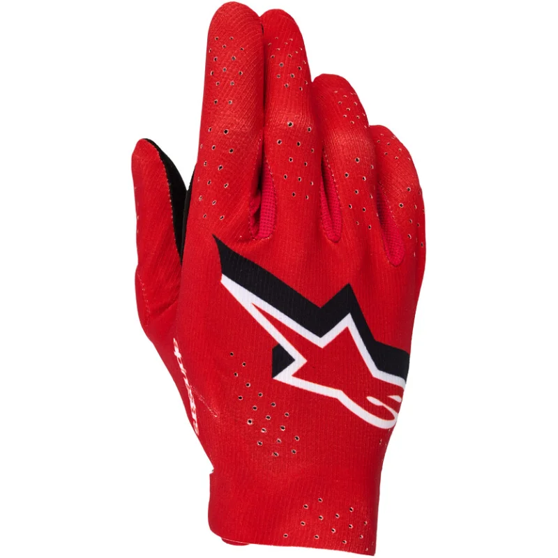 Alpinestars Supertech MX Cross Enduro Gloves Fire Red Black White Must-Have