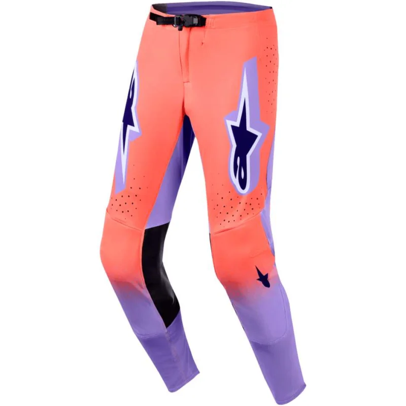 Alpinestars SUPERTECH SCENZ Cross Enduro Motorcycle Pants Coral Purple Non Perdere