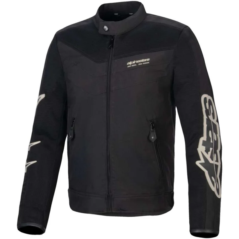 Alpinestars T-DYNO AIR Summer Motorcycle Jacket Black Black Solo Oggi
