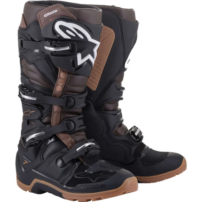 Sconto Alpinestars TECH 7 ENDURO Cross Motorcycle Boots Black Brown