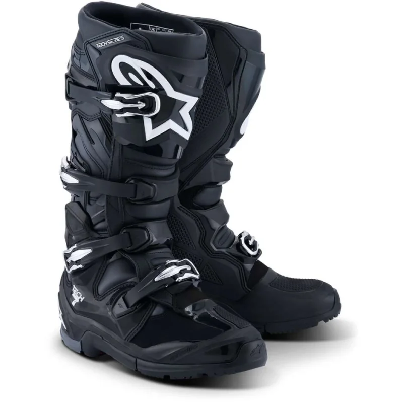 Alpinestars TECH 7 ENDURO Motocross Enduro Boots Black Anthracite White Offerta Speciale