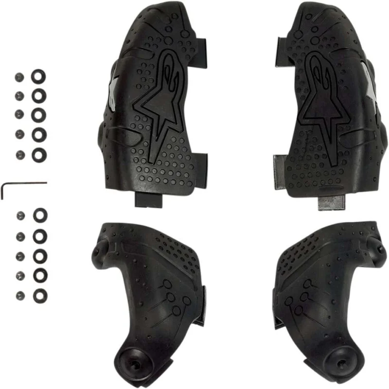 Alpinestars TECH 7 Motorcycle Boot Slider Kit Black Pagamento Sicuro