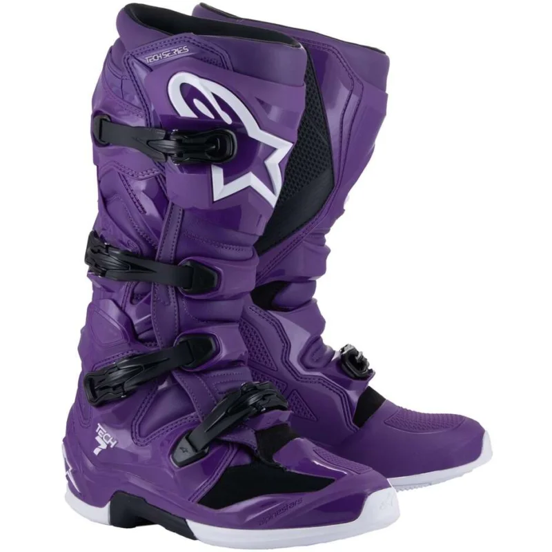 Sconto Alpinestars TECH 7 Purple Cross Enduro Motorcycle Boots