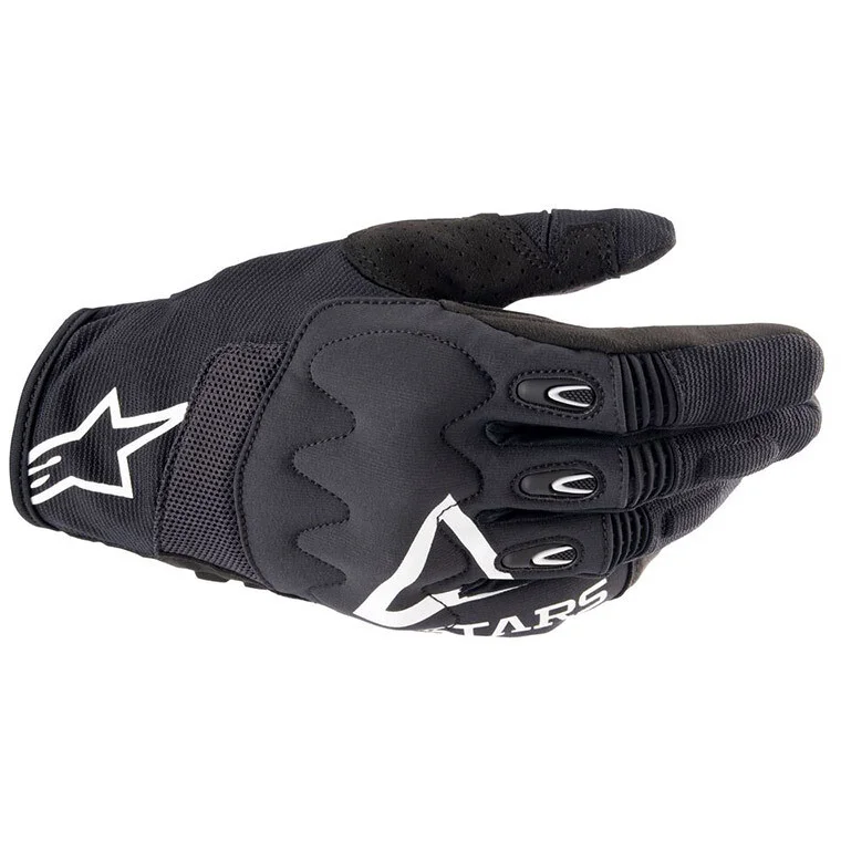 Prezzo Basso Alpinestars TECHDURA Black Motorcycle Cross Enduro Gloves