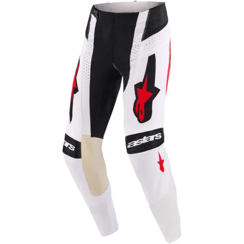 Occasione Imperdibile Alpinestars TECHSTAR KNIF Cross Enduro Motorcycle Pants Black White Red