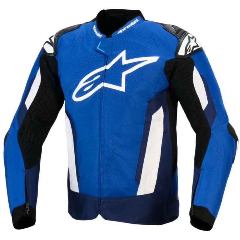 Promo Stagionale Alpinestars T-GP AIR Motorcycle Jacket Blue White Black
