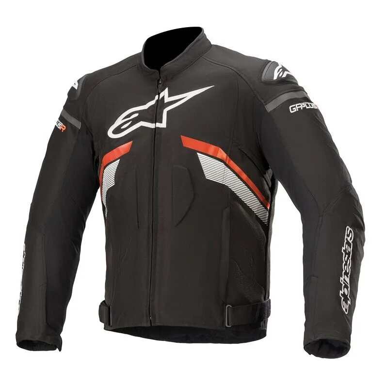 Alpinestars T-GP PLUS R V3 Motorcycle Jacket White Fluo Red Black Vendita Finale