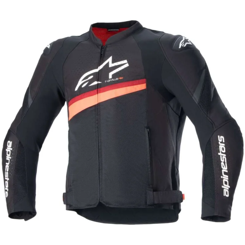 Alpinestars T-GP PLUS R V4 AIRFLOW Motorcycle Jacket Black Red Spedito Oggi