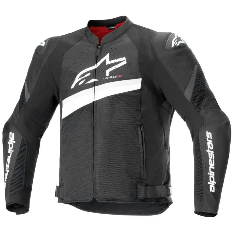 Di Tendenza Alpinestars T-GP PLUS R V4 AIRFLOW Motorcycle Jacket Black White